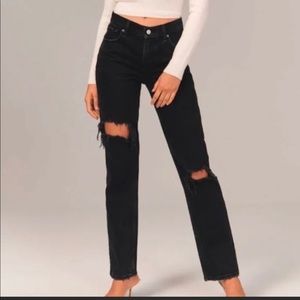 Abercrombie Black Jeans